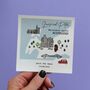 Illustrated Venue Photo Style Wedding Save The Date, thumbnail 3 of 7