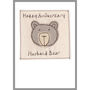 Personalised Bear Birthday Card For Him, thumbnail 11 of 12
