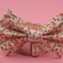 Orange Daisy Dog Bow Tie, thumbnail 6 of 11
