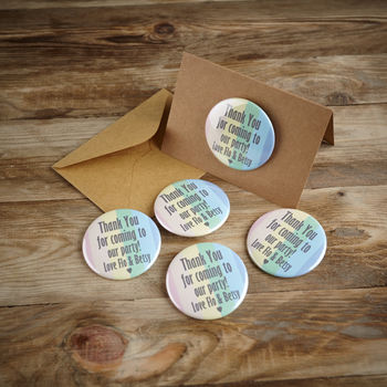 Personalised Party Bag Badges, 3 of 12