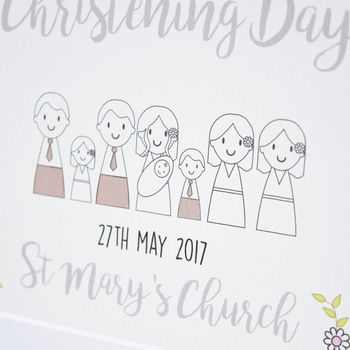 Personalised Christening Or Baptism Picture, 5 of 5