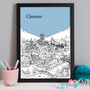 Personalised Chester Print, thumbnail 6 of 10
