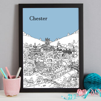 Personalised Chester Print, 6 of 10