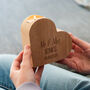 Personalised Heart Candle Wedding Or Anniversary Gift, thumbnail 3 of 5