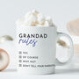 Grandad Rules Coffee Mug, thumbnail 2 of 5