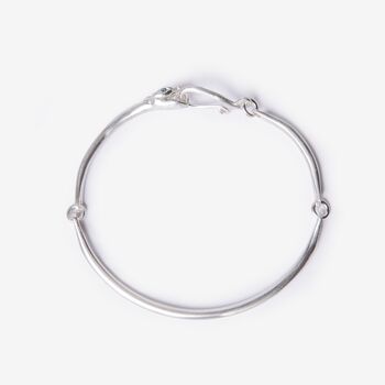 Ouroboros Snake Silver Bracelet, 4 of 5