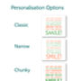 Personalised Family Rules Print, thumbnail 4 of 11