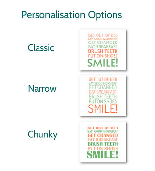 Personalised Family Rules Print, 4 of 11