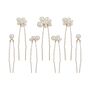 Set Of Seven Pearl Hair Pins, thumbnail 1 of 2