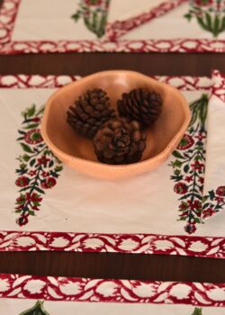 Fern And Floral Table Mat And Napkin Set Of Two, 3 of 3