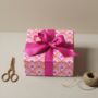 Cosmos Pink Flower Gift Wrap Set, thumbnail 5 of 11