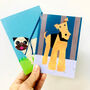 Airedale A6 Recycled Paper Notebook, thumbnail 2 of 5