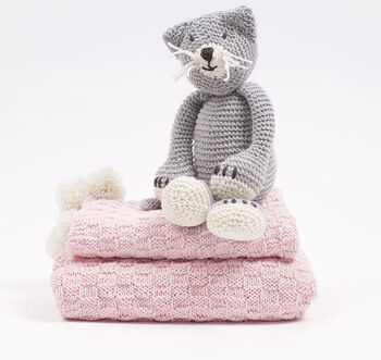 Molly Baby Blanket Easy Knitting Kit, 3 of 7