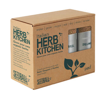 Italian Herb Seed Kit For Kitchen Gardens – Gift For Foodies And Gardeners, 7 of 8