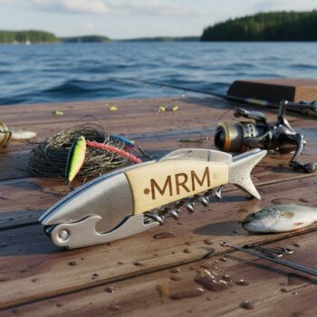 Personalised Fishing Corkscrew, 6 of 12