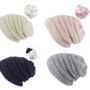 Chemo Headwear Beanie Hat Satin Lined Winter, thumbnail 1 of 10