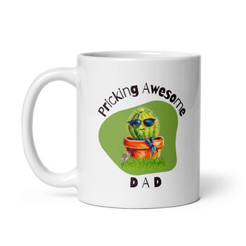 Awesome Dad Cactus Mug, 3 of 4