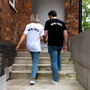 'Newlyweds' Mr And Mrs Personalised T Shirt Set, thumbnail 5 of 11