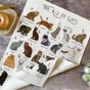 A Z Of Cats Tea Towel, thumbnail 1 of 5