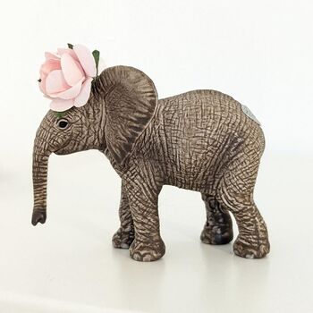 Baby Elephant Cupcake Topper, 6 of 6