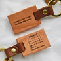 Personalised Never Forget Calendar Keyring, thumbnail 5 of 8