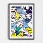Tottenham Hotspur Football Shirt Mash Up Print, thumbnail 2 of 3