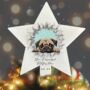 Personalised Christmas Pug Break Through, thumbnail 9 of 10