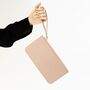 Smoke Rose Wristlet Clutch Leather Purse, thumbnail 4 of 11