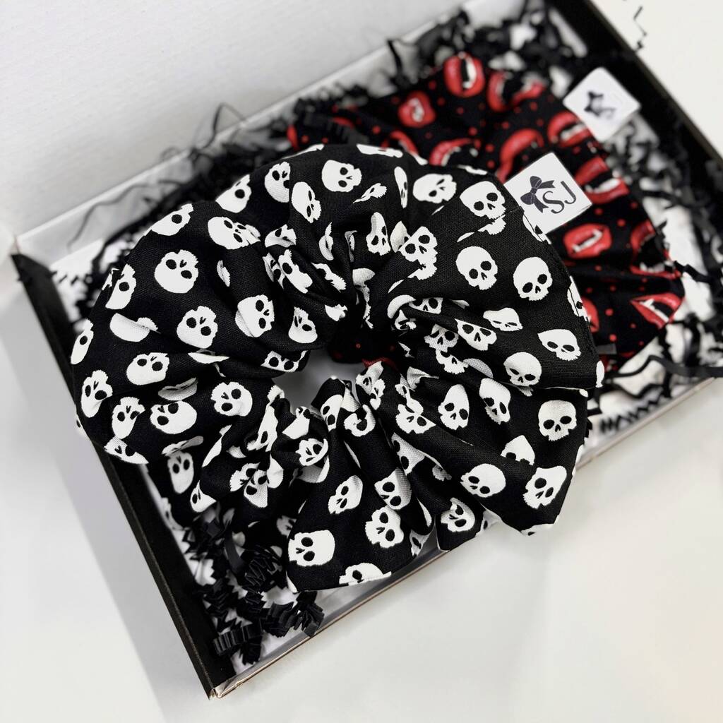 Spooky Gift Halloween Scrunchie, 1 of 8