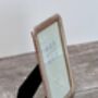 Sixtrees Rose Gold Diagonal Metal Photo Frame, thumbnail 3 of 3