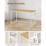 Wide Computer Desk Office Table Workstation, thumbnail 5 of 9