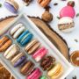 Gourmet Christmas Macaron Selection Box, thumbnail 3 of 8