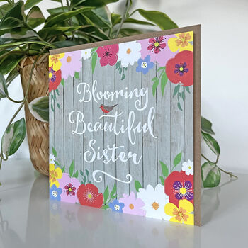 Sage Garden Sister Card, 2 of 2