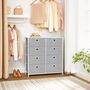 Chest Of Drawers Storage Unit Easy Pull Fabric Drawers, thumbnail 3 of 12