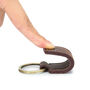 Personalized Leather Keychain Engraved Key Ring Gift, thumbnail 5 of 8