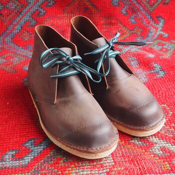 Personalised Men's Leather Boots, 5 of 8