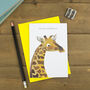 'You're Wonderful' Giraffe Greetings Card, thumbnail 1 of 6