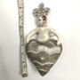 Beaded Christmas Tree Topper 'Pearl', thumbnail 4 of 10