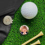 Photo Golf Ball Marker And Magnetic Clip Holder, thumbnail 1 of 2