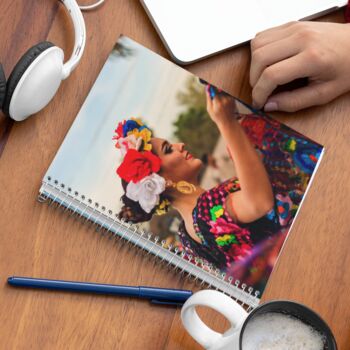 A5 Spiral Notebook Featuring A Mexican Dance, 2 of 2