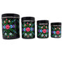 Hand Painted Tea Coffee Sugar Canister Set, thumbnail 8 of 9