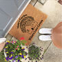 Personalised Mum's Garden Doormat Gift For Home, thumbnail 1 of 2