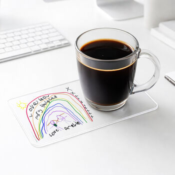 Personalised Childrens Drawing Coaster, 3 of 5