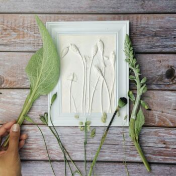 Botanical Bas Relief Casting Kit, 3 of 12