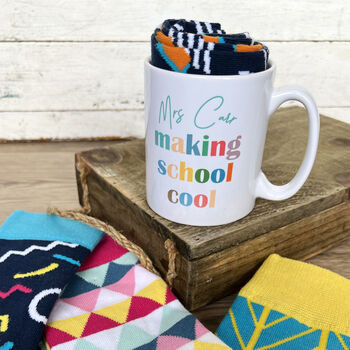 Making School Cool Personalised Teacher Mug, 2 of 3