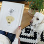 Personalised Favourite Human Dog Print, thumbnail 12 of 12
