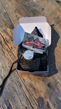 Personalised F3 Racing Whistle Gift – Engraved Metal Referee Whistle In Themed Box, 2 of 6