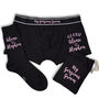 Personalised Groom's Date And Names Underwear Gift Set, thumbnail 6 of 11