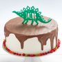 Personalised Stegosaurus Dinosaur Birthday Cake Topper, thumbnail 1 of 5
