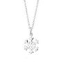 Snowflake Necklace, Sterling Silver Or Gold Plated, thumbnail 10 of 10